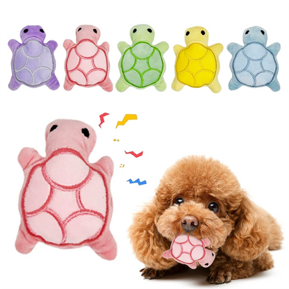 Copper's Mini Turtle Plush Dog Toy