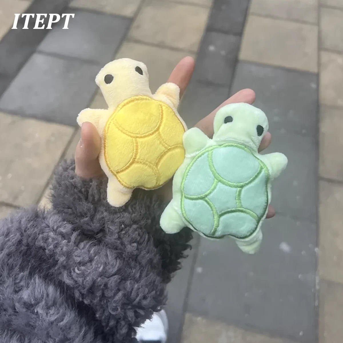 Copper's Mini Turtle Plush Dog Toy