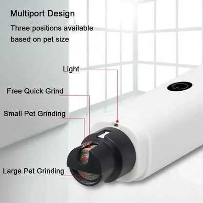 Copper & Ella's Electric Dog Nail Grinder