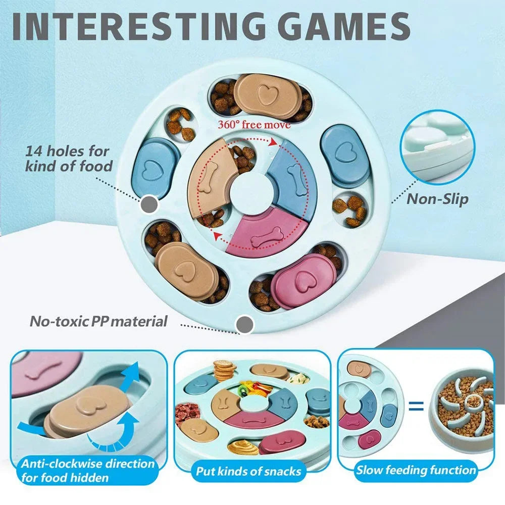 Ella's Multi-Layer Puzzle Slow Feeder Bowl
