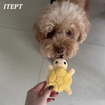 Copper's Mini Turtle Plush Dog Toy