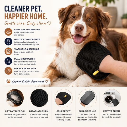 Copper & Ella's Electrostatic Hair Removal Glove