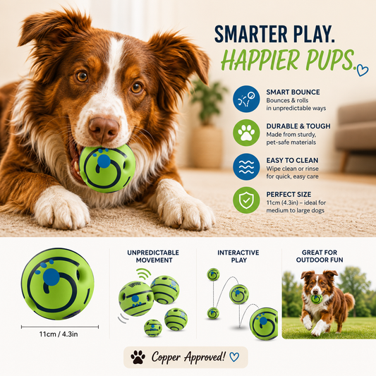 Copper's Wobble Giggle Ball for Dogs