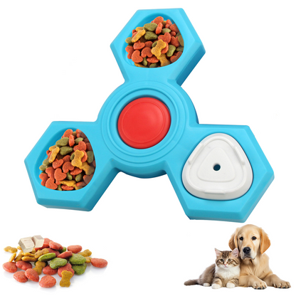Ella's Hexagonal Treat Puzzle Toy for Dogs
