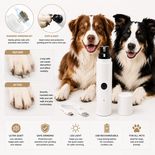 Copper & Ella's Electric Dog Nail Grinder